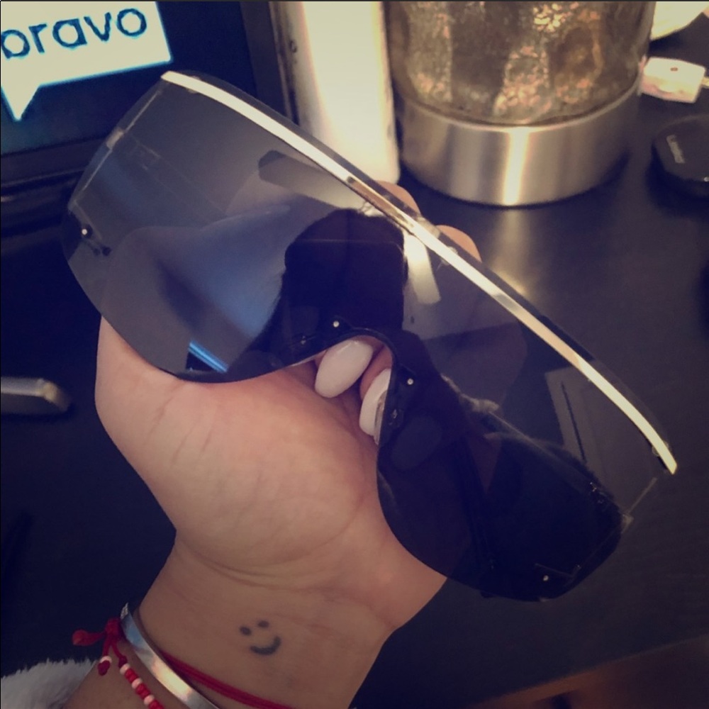 Le Specs Elysium Flat Top Sunglasses